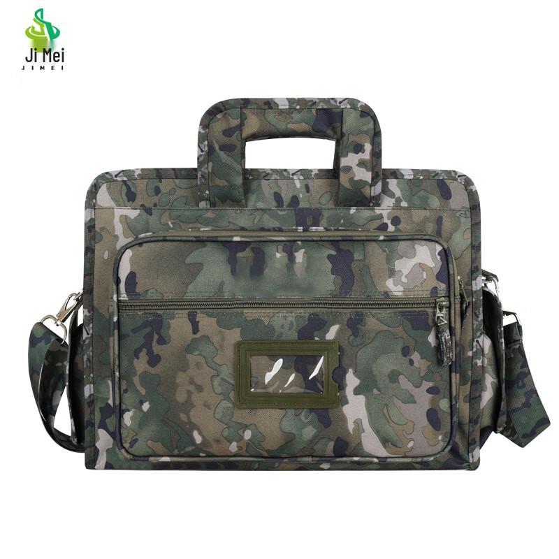 Jimei Camouflage Briefcase Backpack