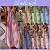 Vestido Boho Floral com Alças Feminino Kaftan Maxi Oversized Para Festas na Praia de Verão