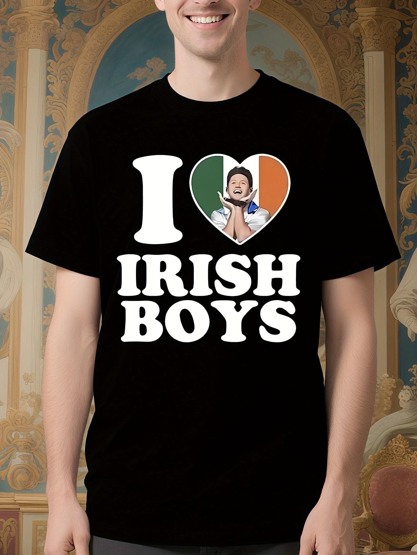 Niall Horan I Love Irish Boys Graphic Tshirt - High-Qua... M