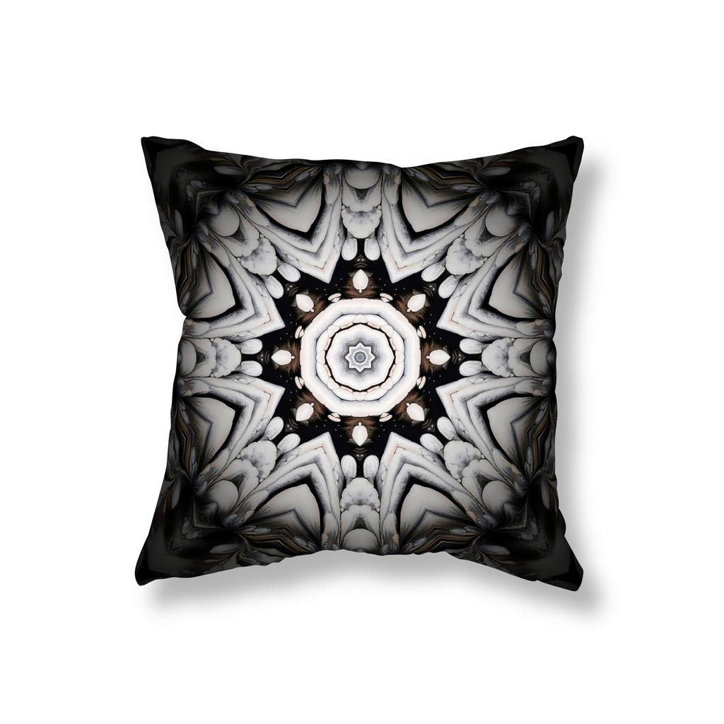 Psychedelic Mandala Print Throw Pillow Cover Sofa Decor Room Bedside Office Game Chair Cushion Cover Home Decor Pillow Cover
