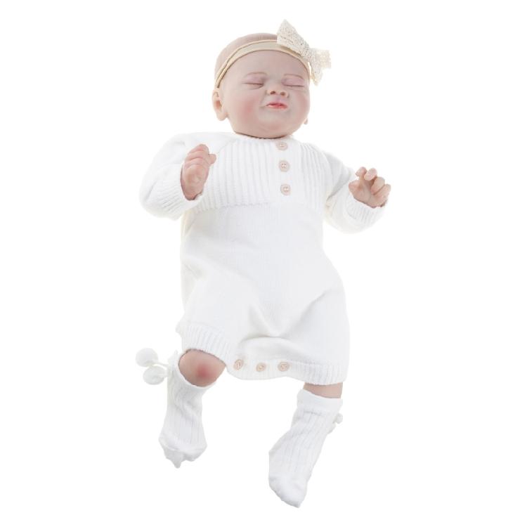 18Inch Reborns Baby Newborn Sleeping Doll Realistic Cute Doll with Clothes