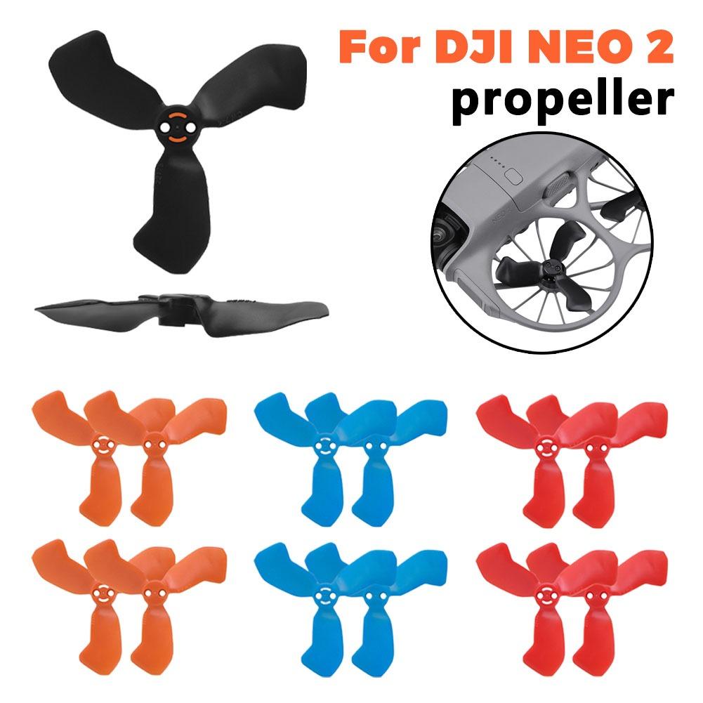 2 paar reservepropellers Neo 2-bladventilator met schroevendraaier Reserveonderdelen voor Dji Neo 2 Quick Relief Drone-accessoires