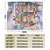 Christmas Eve Blanket Travel Flannel Throw Blanket For Couch Chair Warm Soft Custom Quality Bedspread Gift Idea