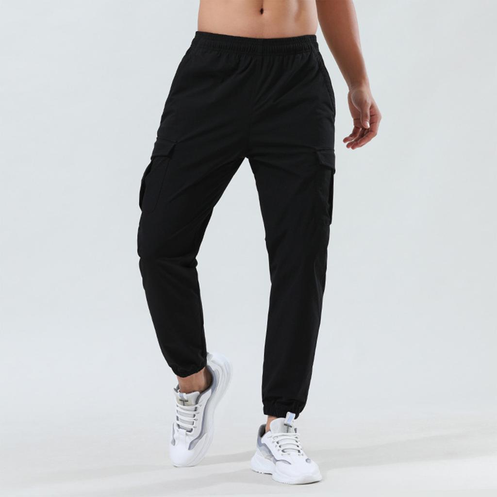 Men's Multi Pocket Jogger Trousers Casual Sportswear Trousers