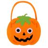 Storage Bucket Halloween Bag Trick Or Treat Gift Basket Portable Halloween Candy Bag  Tote Bag