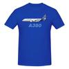 Funny Airbus A380 Unisexs Printed Tshirt Unisex T Shirtsimple