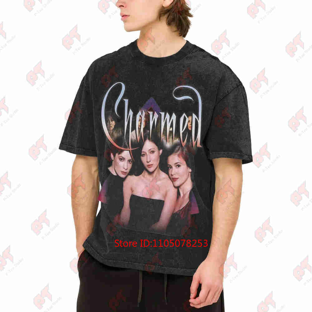 Charmed Movie Vintage Washed Tee Pure Cotton T-Shirt