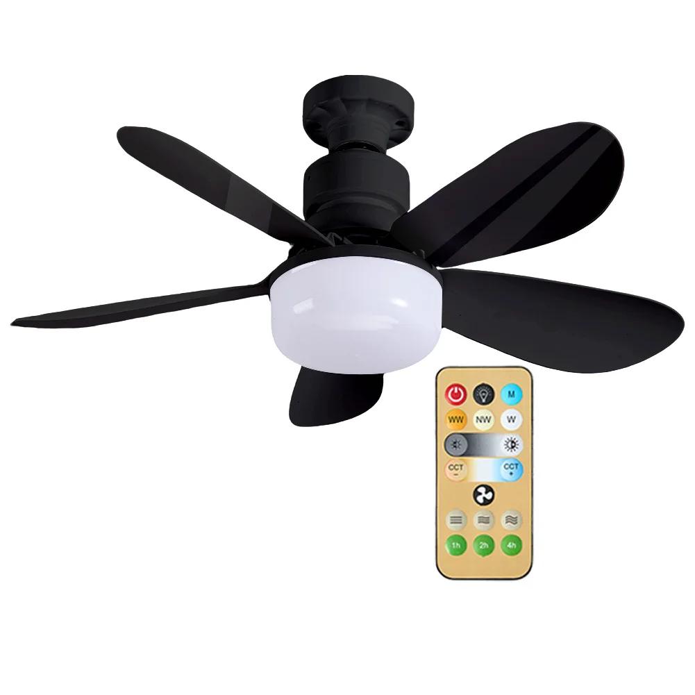 

40 Вт світлодіодний світильник стельовий вентилятор з пультом дистанційного керування декоративний стельовий світильник-вентилятор 3 швидкості регульована креативна лампа-вентилятор для дому спальні