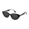 Adige Bruno (black-smog) RV1005 Men's & Women's Sunglasses UV Protection