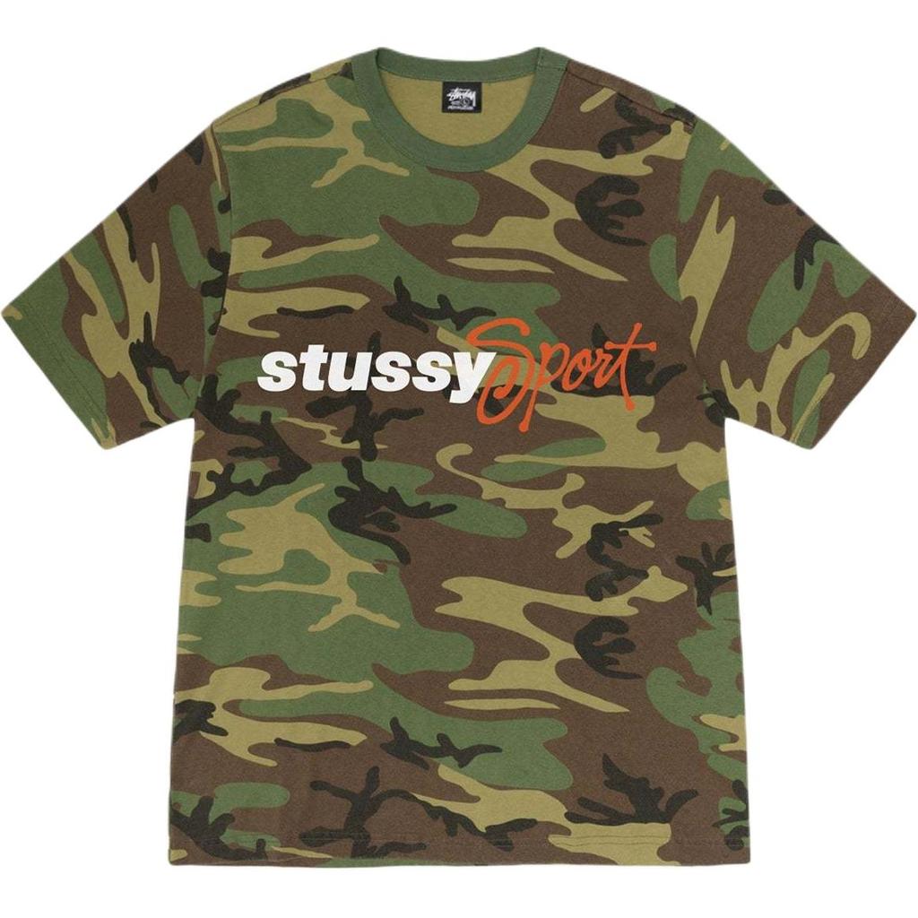 Stussy SS24 SPORT SCRIPT TEE logoT Unisex 1905070