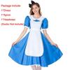 Costume da Cameriera Alice nel Paese delle Meraviglie Abito Traspirante Squisitamente Realizzato!
