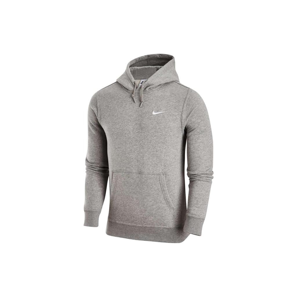 Nike Solid Color Hooded Casual Long Sleeve Sweatshirt Men Sweatshirt Dark-Heather-Gray 623453-063