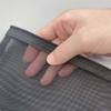 Large Capacity Transparent Mesh Pencil Case, Nylon Zipper Storage Bag, Office Stationery Organizing Office Supplies