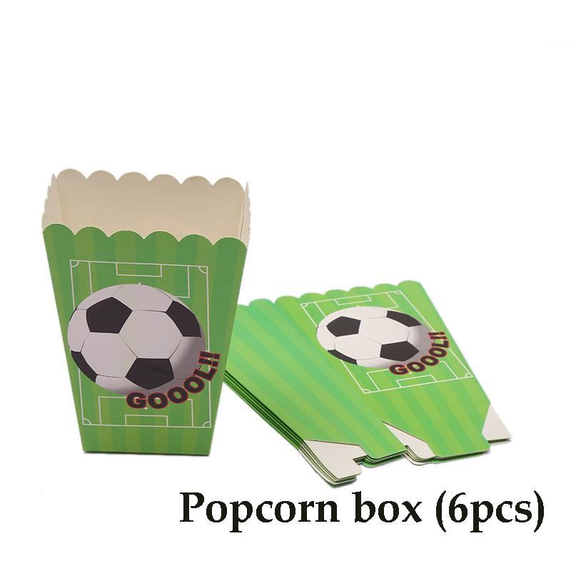 Golden World Football Soccer Kids Birthday Party Decoration Plates Straw Bunting Loot Bag Tablecloth Soccer Party Supplies