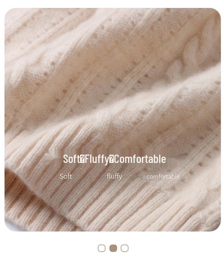 Chapeau en tricot 100% laine chaude unisexe pour l'automne et l'hiver - Casquette décontractée, anti-froid, polyvalente, ample pour l'extérieur