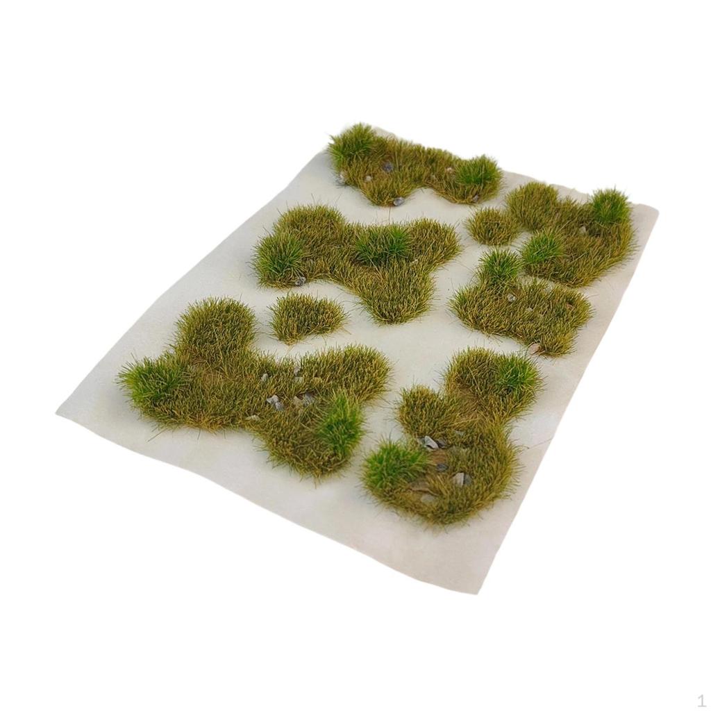 Grass Tufts Model Artificial Vegetation Groups DIY Ornaments Mini Landscape Simulation Cluster