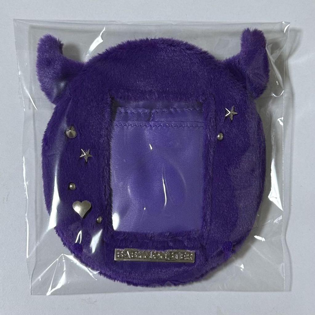 [USED] BABYMONSTER Babymon Trading Card Holder/Case In PURPLE