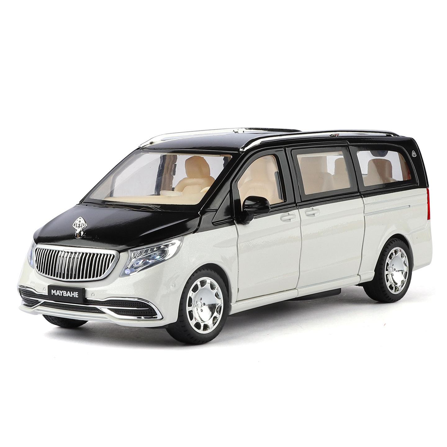1/24 Scale Maybach VS680 Alloy Die-cast Car Model with Remote Control Simulation Sound Light Tire Steering Boyfriend Gift