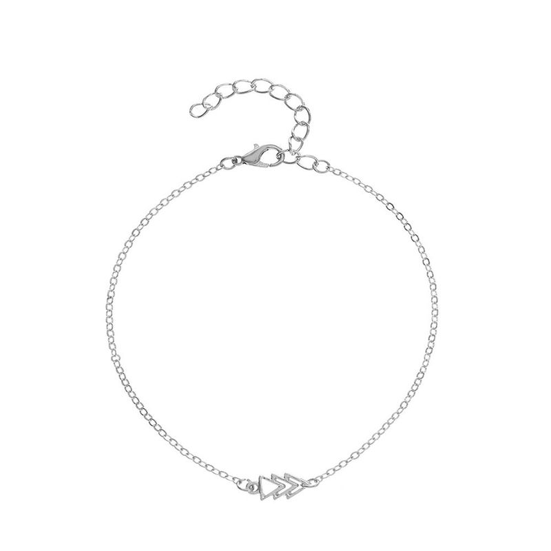

Fashion Bohemian Metal Dolphin Anklet Triangle A-268