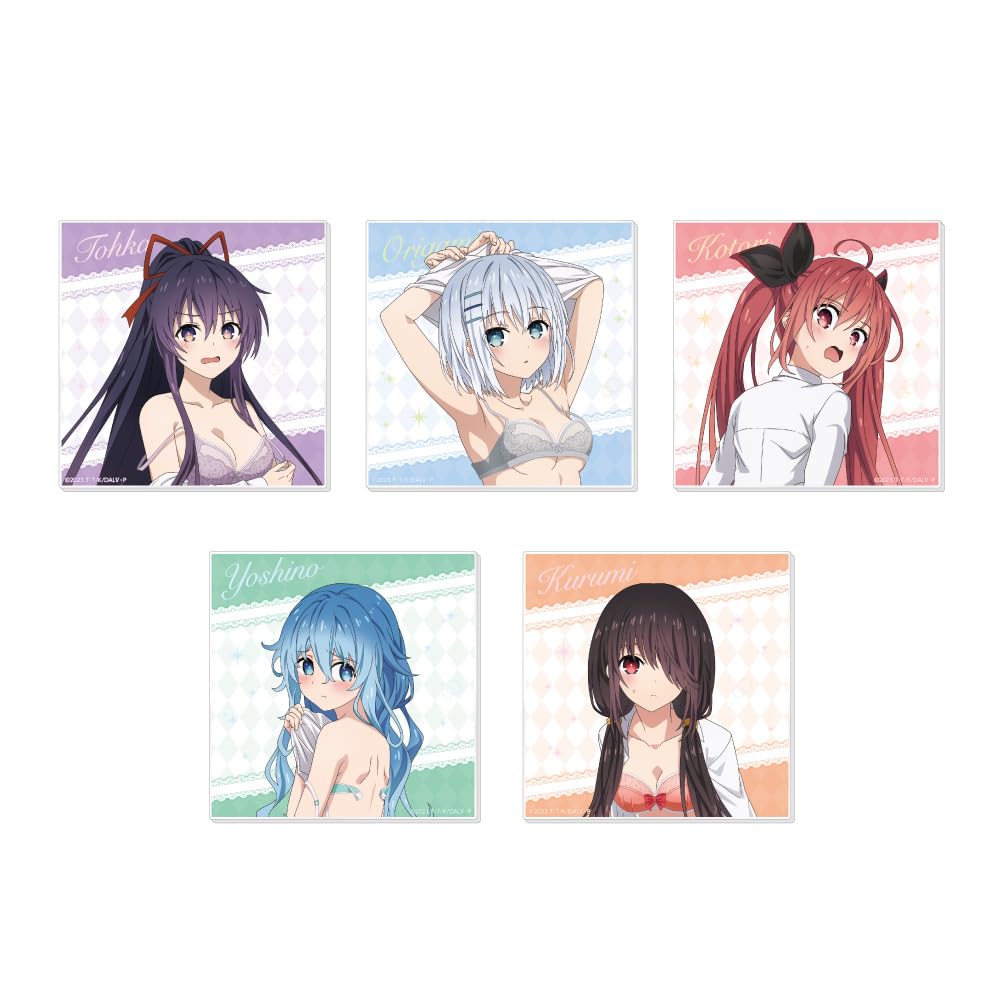Date A Live V Акриловая подставка под стакан (коллекционная) (BOX)