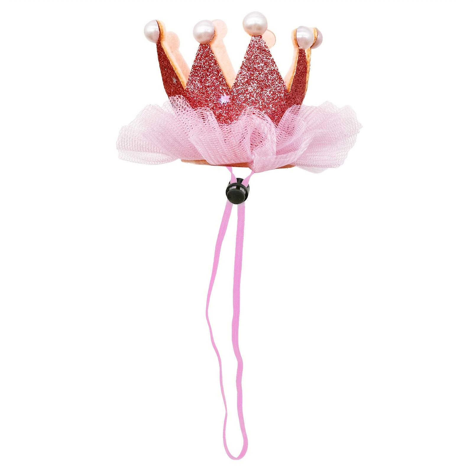 

Pet Hat, Lace Colorful Cute Hat for Dogs and Cats XS