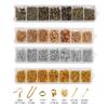 420pcs/Box Jewelry Making Kits Necklace Chain Earring Hooks Head Pins Jump Rings Lobster Clasp DIY Jewelry Findings Set Supplies