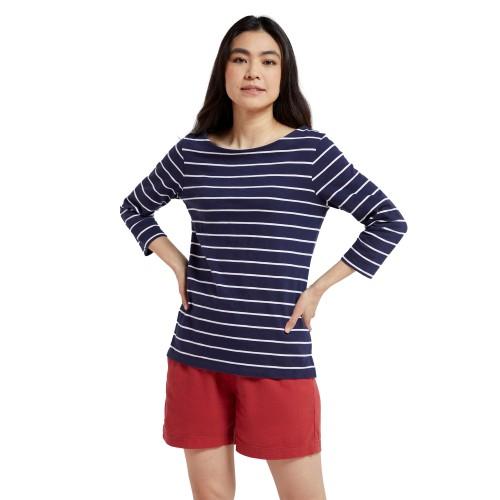 Blusa feminina/feminina St Ives com gola redonda da Mountain Warehouse 14 UK enferrujado