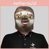 Adorable Sloth Animal Head Mask Funny Latex Costume Accessory For Parties And Celebrations