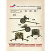 Dynamo Models 1/35 French Hotchkiss 25mm S.A. 34 Type 2 Anti-Tank Gun Premium Edition Plastic Model DYN35DM002P