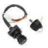 Ignition Switch with Key 3711040B00 Replacement for Suzuki Quadsport 80 LT80 2 X 4 1996 To 2006