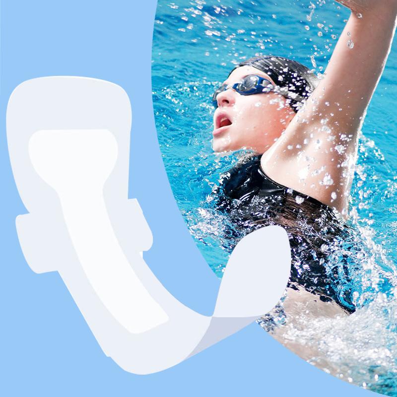 Women Waterproof Private Patches Prevent Dirt Skin Friendly Private Stickers For Swimming Women Swimming Private Stickers