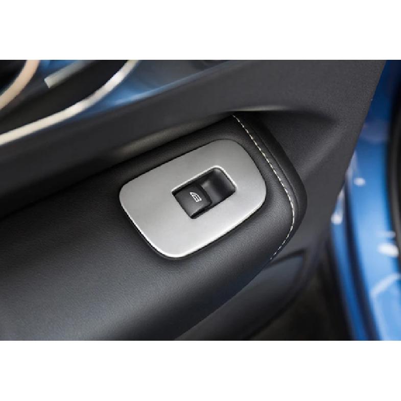 Steel Matte Window Lift Switch Panel Lid Cover Trim For 2018- Volvo XC60 4P
