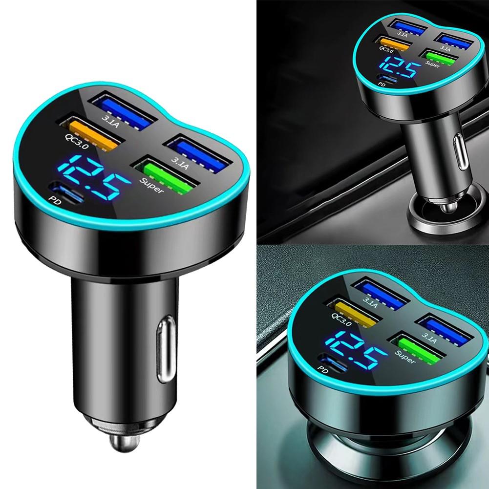 

Быстрое автомобильное зарядное устройство с несколькими уровнями защиты, USB-порт W, USB-порт