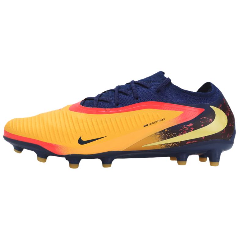 Nike Phantom 6 Abrasion Resistant Soccer Shoes Unisex Yellow Sneakers IH1777-800