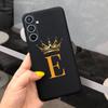 For Samsung Galaxy A52 A52S A53 A54 5G Case Luxury Crown Letters Painted Soft Slim Back Cover For Samsung A52 5G SM-A526B Fundas