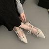 Shoes Woman Comfortable And Elegant Bow-Knot Casual Female Sneakers Pointed Toe Increas Height Soft Low Heels Oxfords Plat
