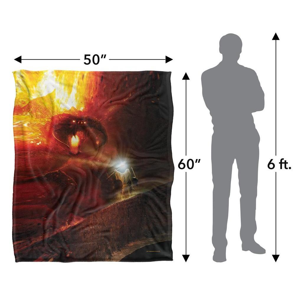 LORD OF THE RINGS Scene Balrog Blanket