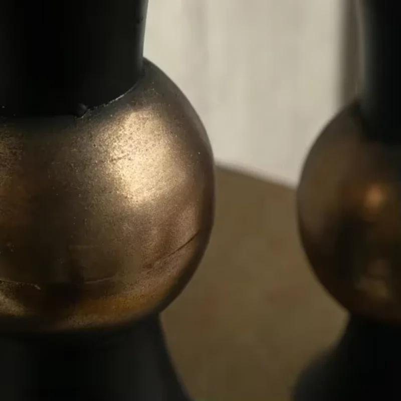 Metal Ironwork Planters Flower Arrangement Home Decoration Vases Living Room Retro Style Make Old Flower Pot Ornaments