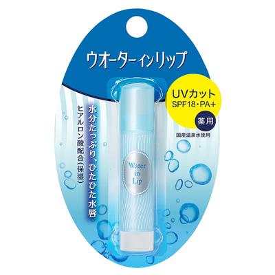 Water In Lip Water In Lip Medicated Stick UV SPF18 Hyaluronic Acid Colorless and Transparent 1 Piece PA+ 3.5g [Quasi-drug]