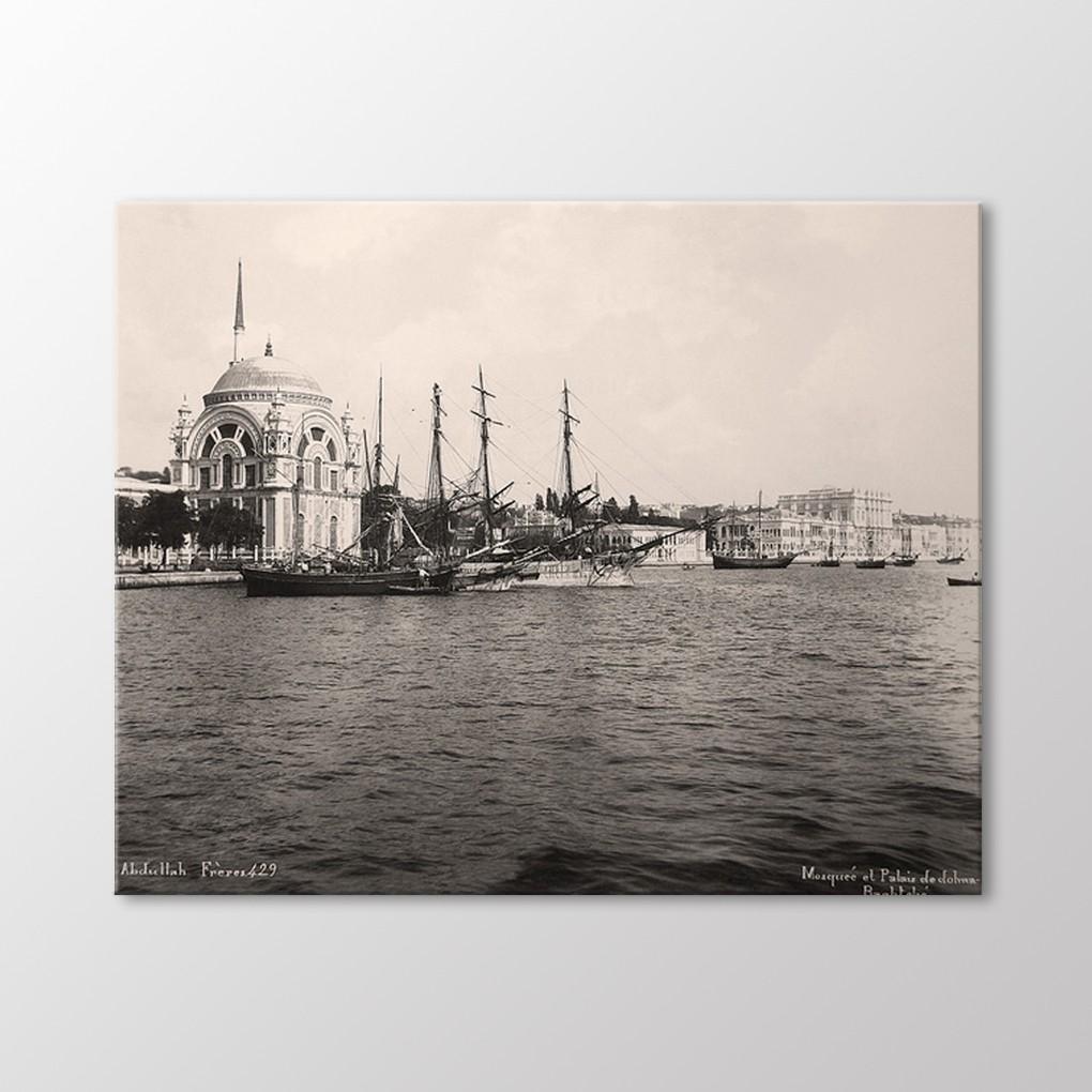 

Мечеть и дворец Долмабахче, 1890 г. Живопись
