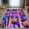 K-Pop Demon Hunters Golden Saja Boys Living Room Non-Slip Area Rug Soft Carpet for Bedroom Playroom Sofa,Home Decor Doormat