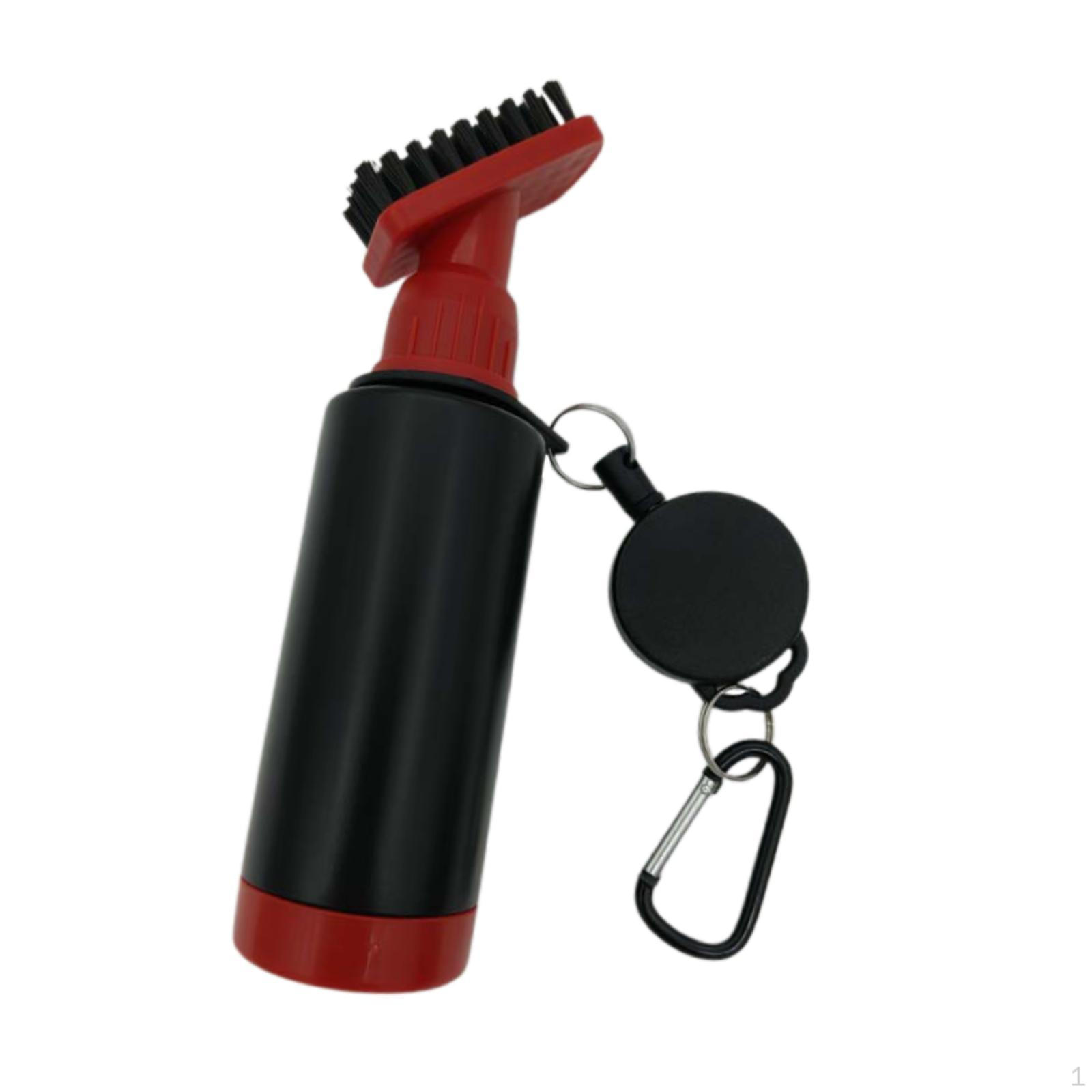 

Щетка для чистки клюшек для гольфа Сжимаемая бутылка Аксессуары для обслуживания Легкий вес с