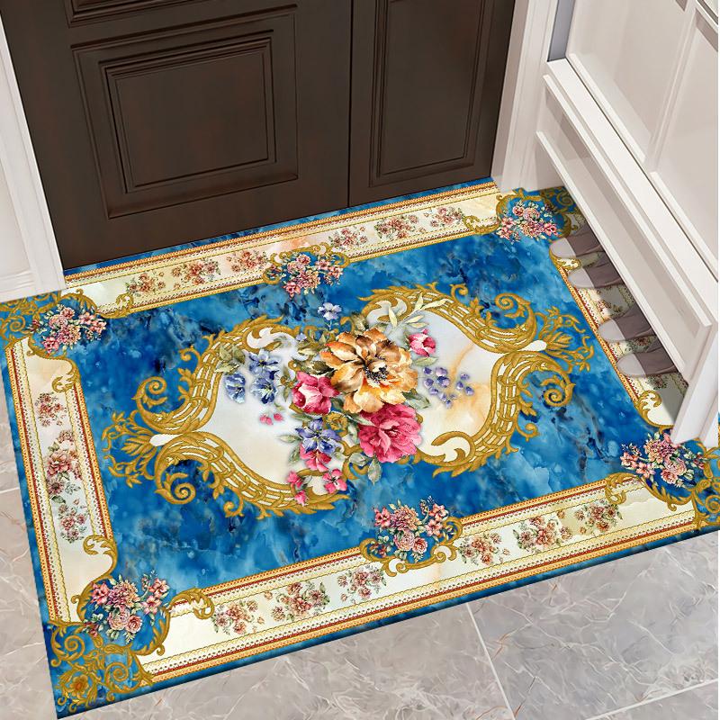 Vintage Living Room Carpet Ethnic Style Bedroom Bedside Carpet Hotel Homestay Fully Carpeted