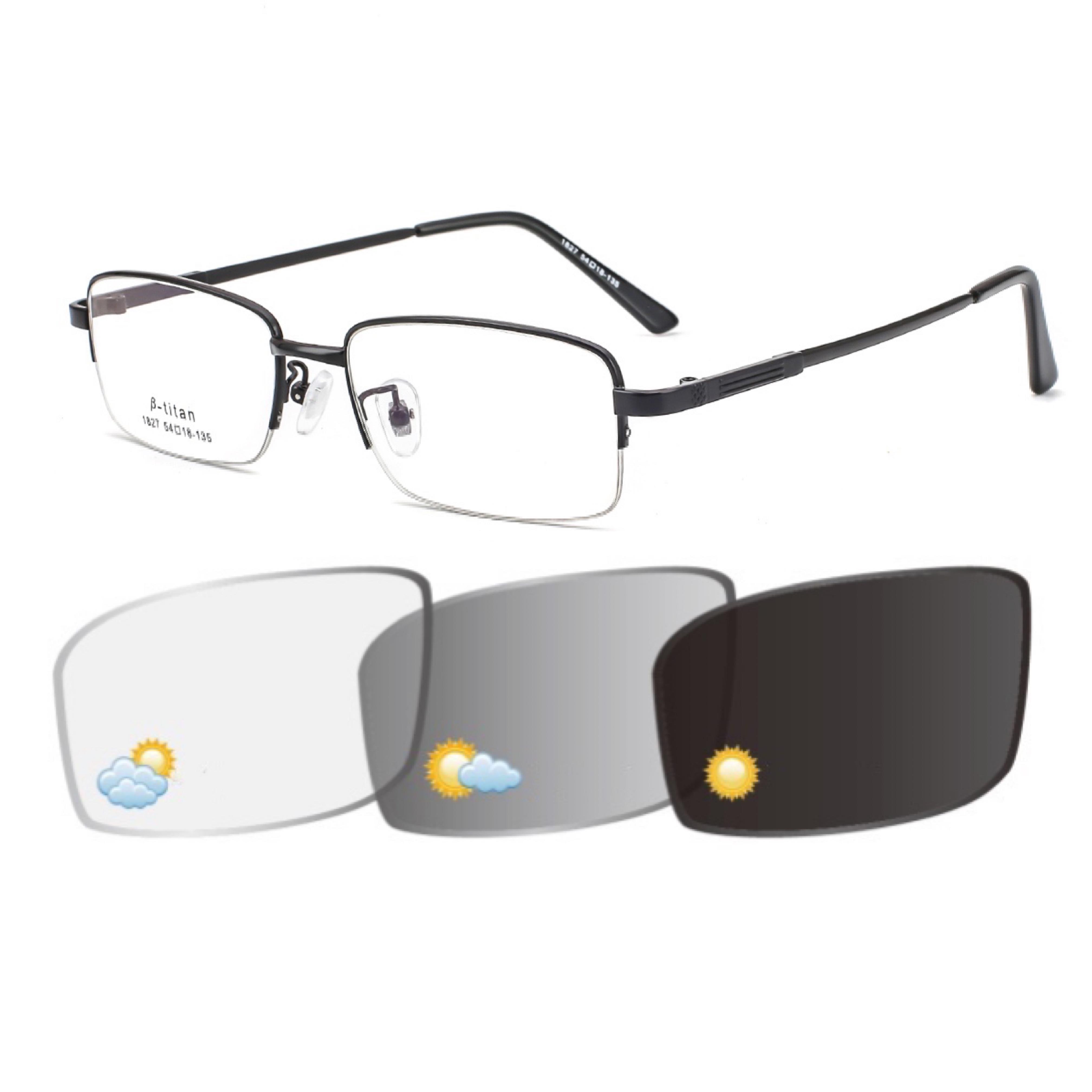 

Color Changing Light Eye Glasses Men Women Myopia Glasses Pre-made Glasses Students Short Sight Eyewear-05 -1-125 -15 -175 -60 Myopia-2.25
