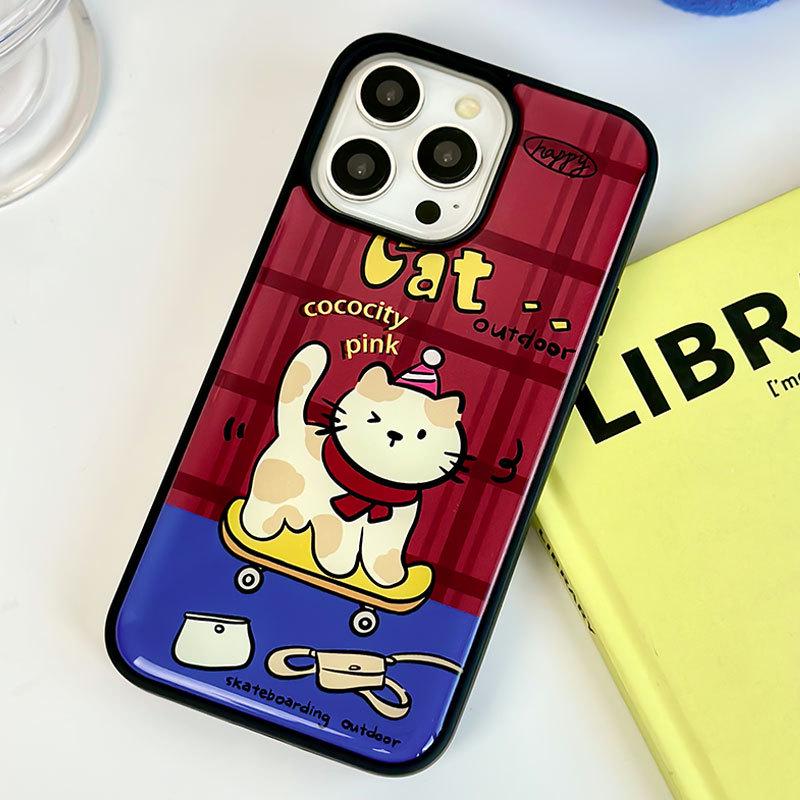 Zhitai Cute Epoxy Case for iPhone 16/15 Pro Max, Apple 14, and Huawei Mate 60