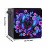 Purple Butterfly 5D Diamond Painting Storage Basket Full Round Drill Mosaic Diamond Embroidery Cross Stitch Kits Home Decor Home Decor