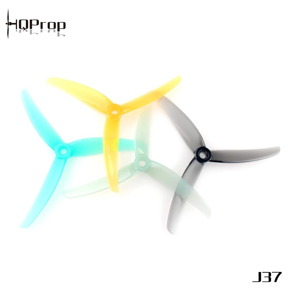 10Pairs HQProp J37 Prop 4.9X3.7X3 Poly Carbonate 5Inch 3-Blade PC Propeller For FPV Racing Drone Freestyle Quadcopter DIY Parts