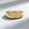 2026 S925 Silver Gold-Plated Gourd Ring: Retro Chinese Style for Autumn/Winter