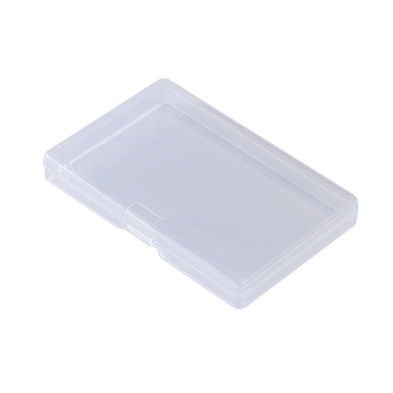 Square Transparent Plastic Box Hardware Parts Fishing Gear Packaging Box Pp Empty Box Jewelry Small Card Wear Armor Storage Box