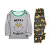 Parent-child Christmas Print Home Suit Long-sleeved Top And Pants